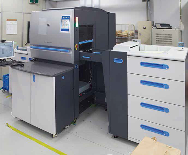 HP社製 デジタル印刷機 Indigo5500を導入