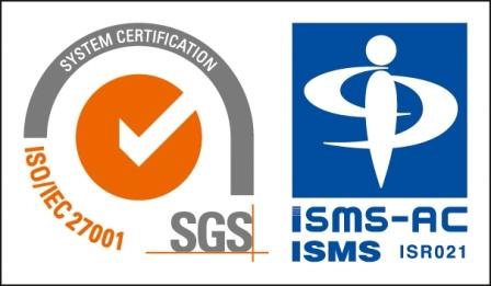 錦明印刷はISMS認証取得企業です