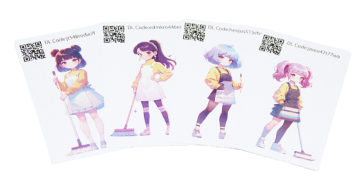 シリアルコードカード